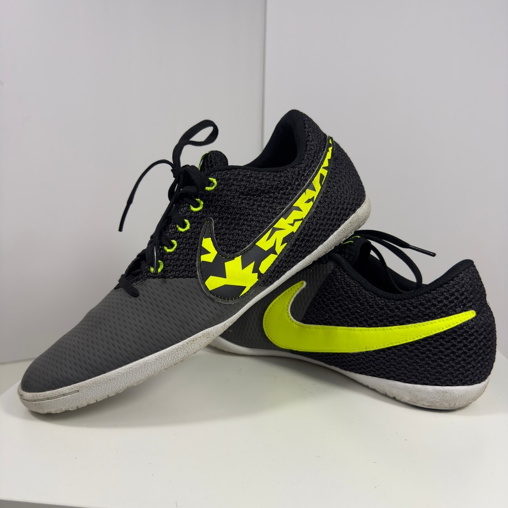 Nike‎ Elastico Pro III IC Soccer Shoes Mens 10 Black Volt Futsal 684636-007